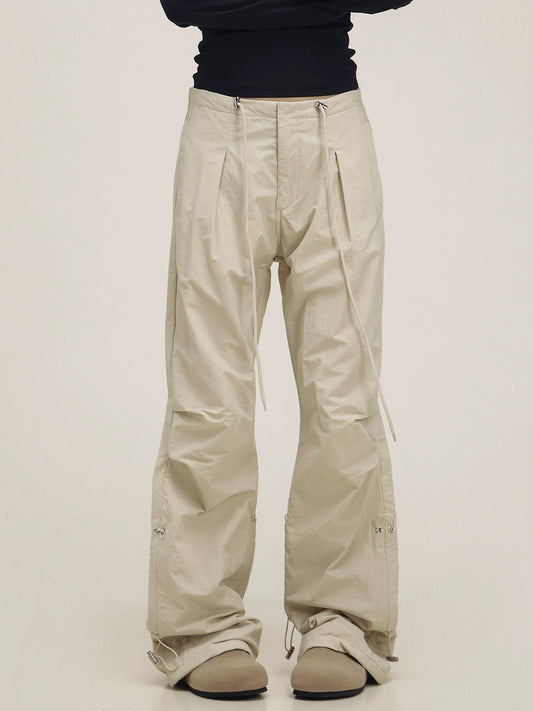 American Vintage Drawstring Bootcut Leg Pants