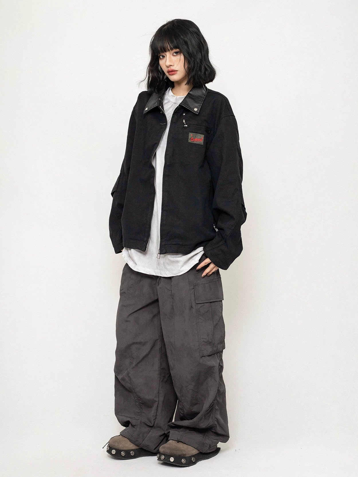 Japanese casual loose jacket