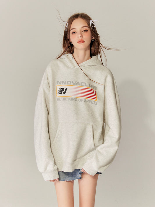 American Retro Sports Hoodie Cood