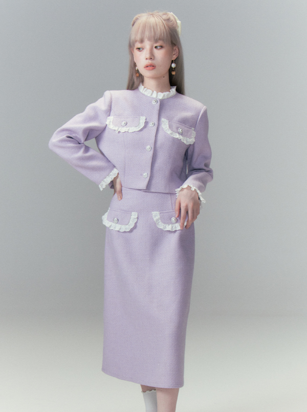 Original Niche Design Purple Wool Set