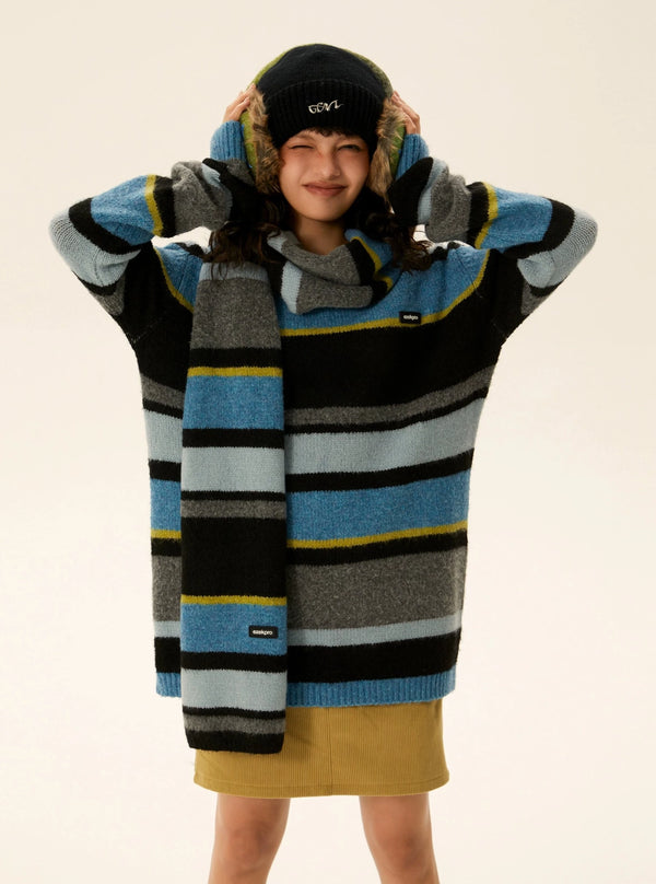 long-sleeved loose casual sweater