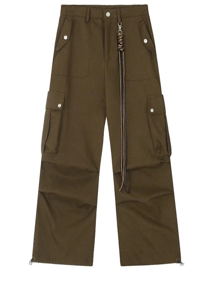 American Vintage Maillard Dark Brown Cargo Pants