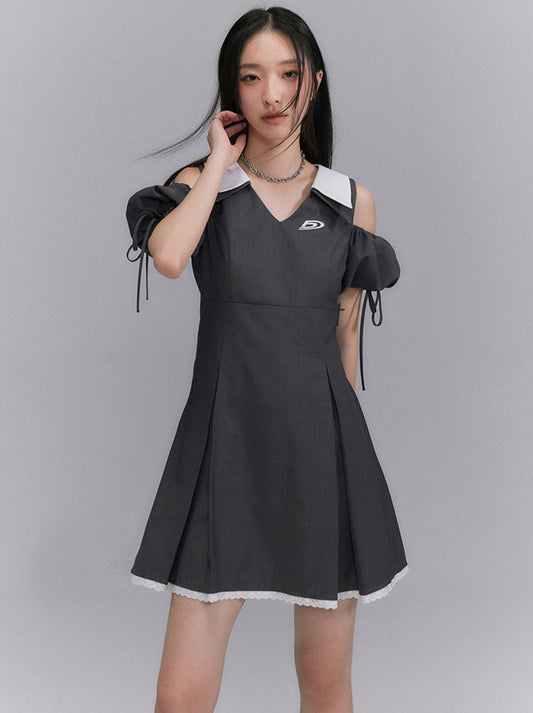 Shoulder Cut Dress