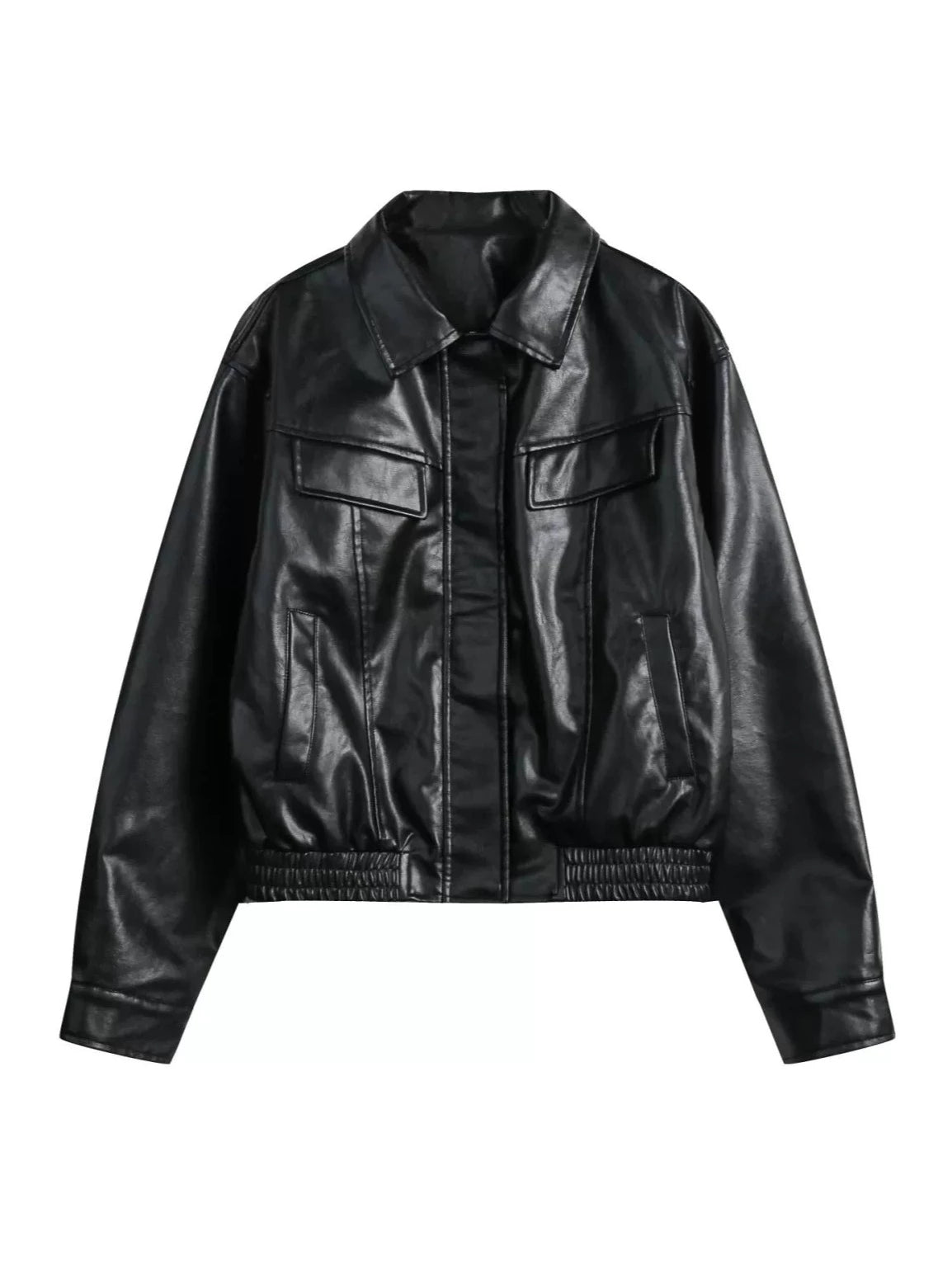 American vintage leather jacket