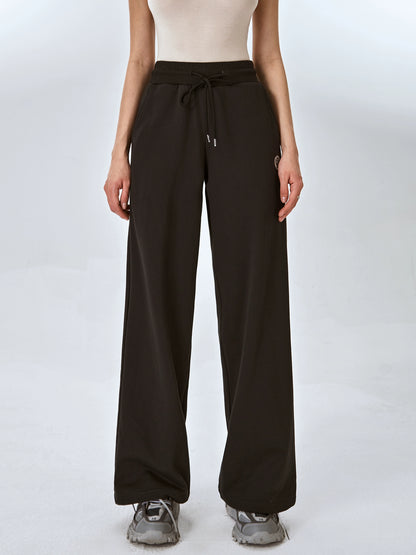 American Basic Embroidered Straight Leg Pants