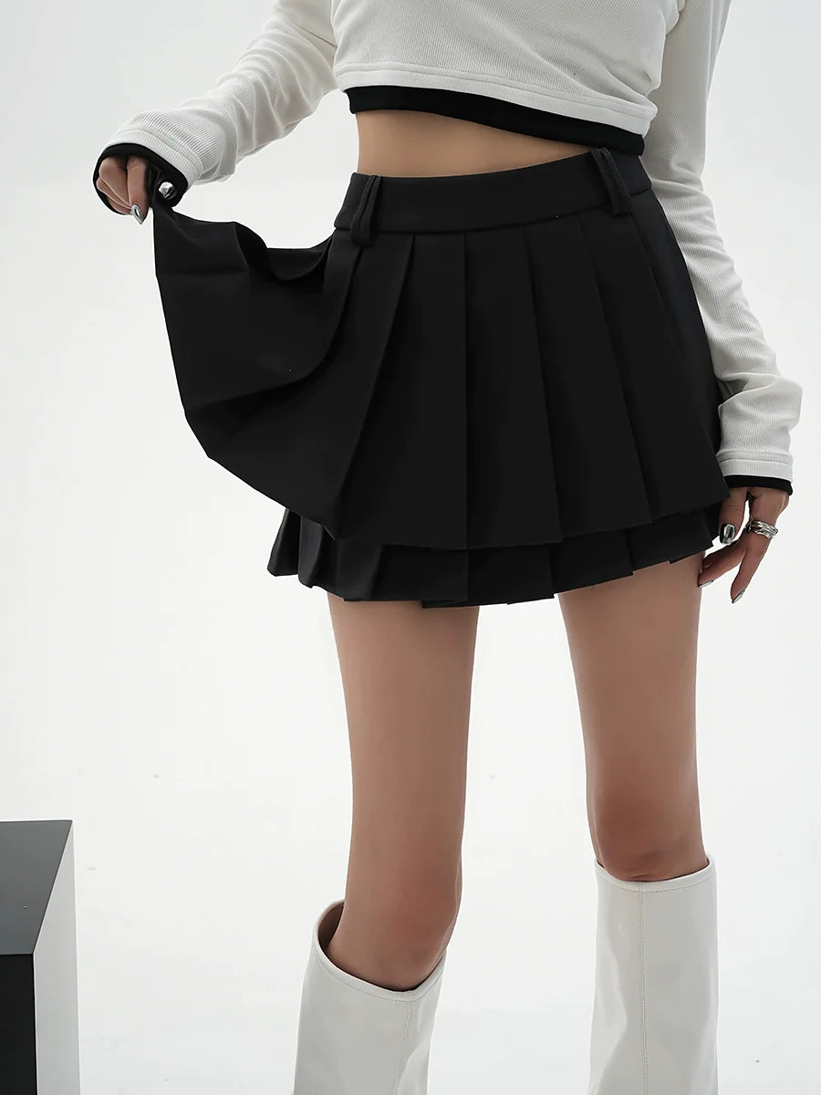 Street Design Pleated Skirt