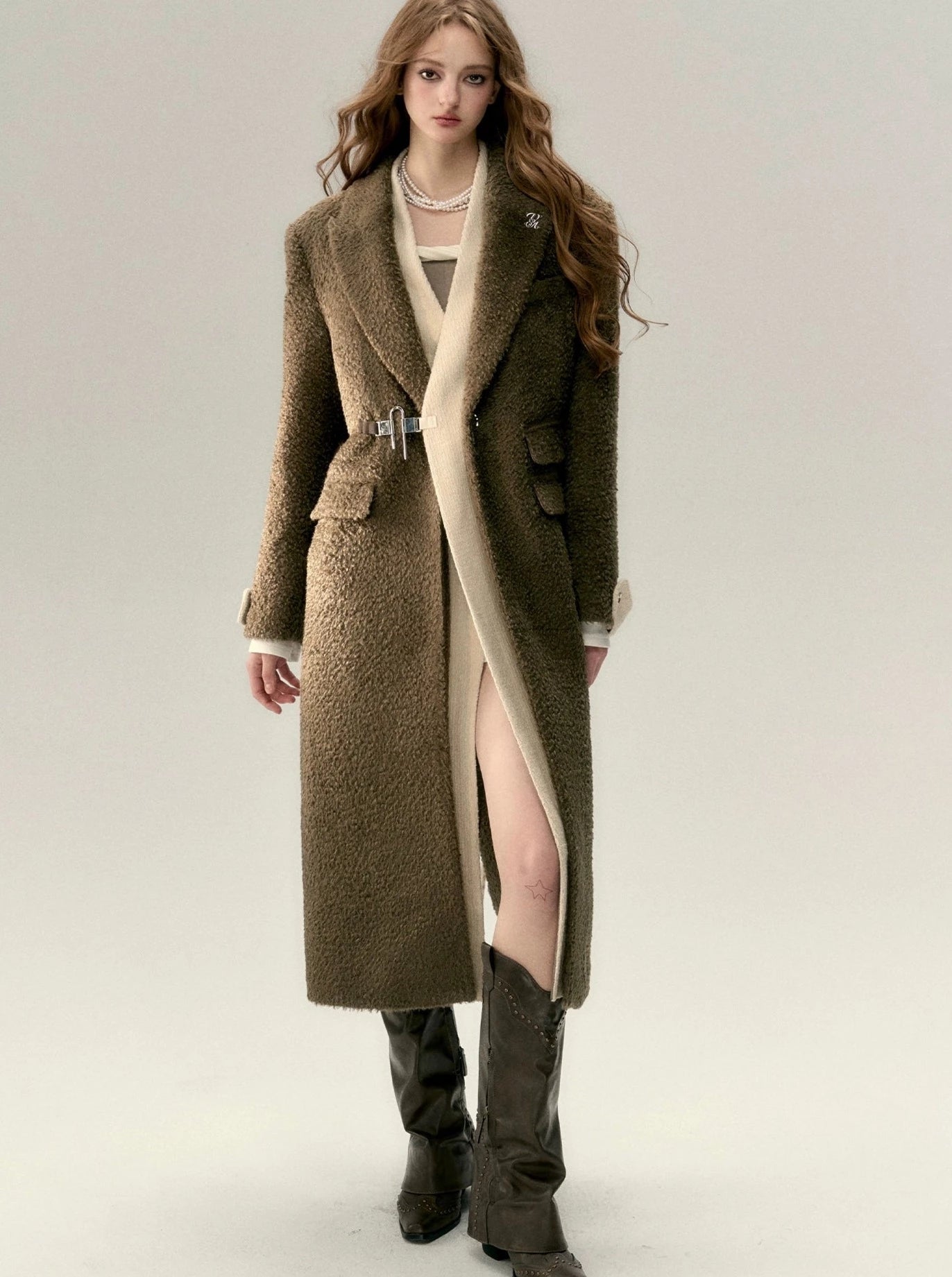 sense wool suit collar wool coat jacket