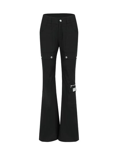 Pocket Wide Leg Pants