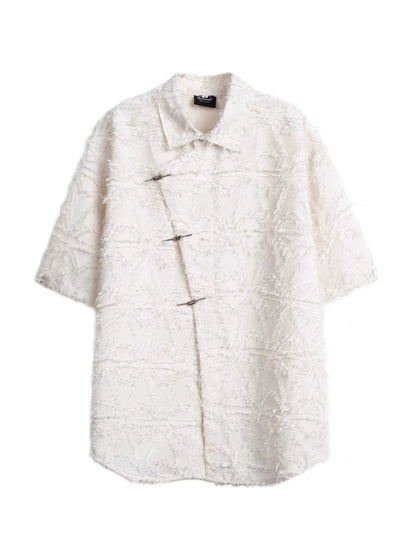 National Tide Style High Design Loose Shirt