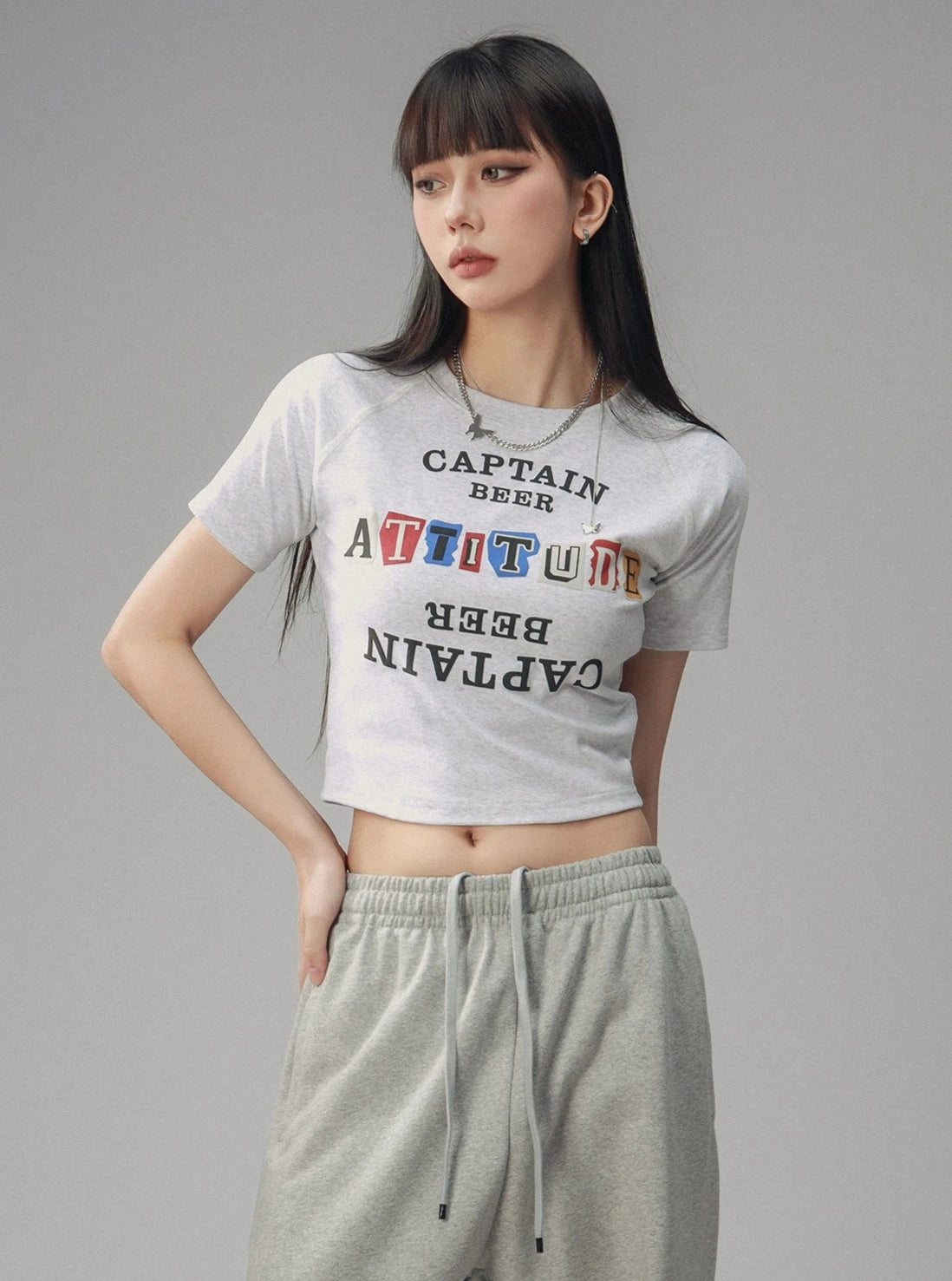 American Retro Slim Street Short T-Shirt