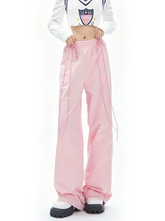 Straight Wide Leg Casual Pants