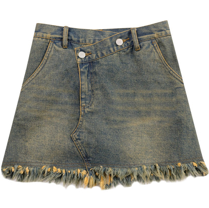 Vintage Denim Skirt