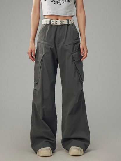 American straight leg loose slacks