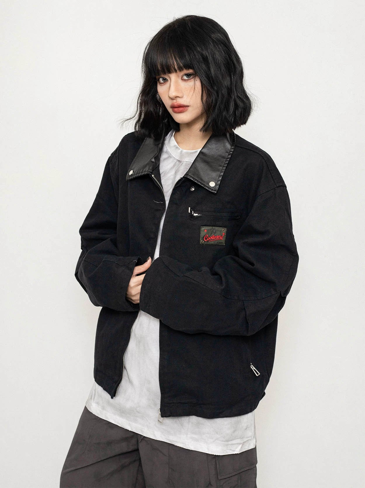 Japanese casual loose jacket