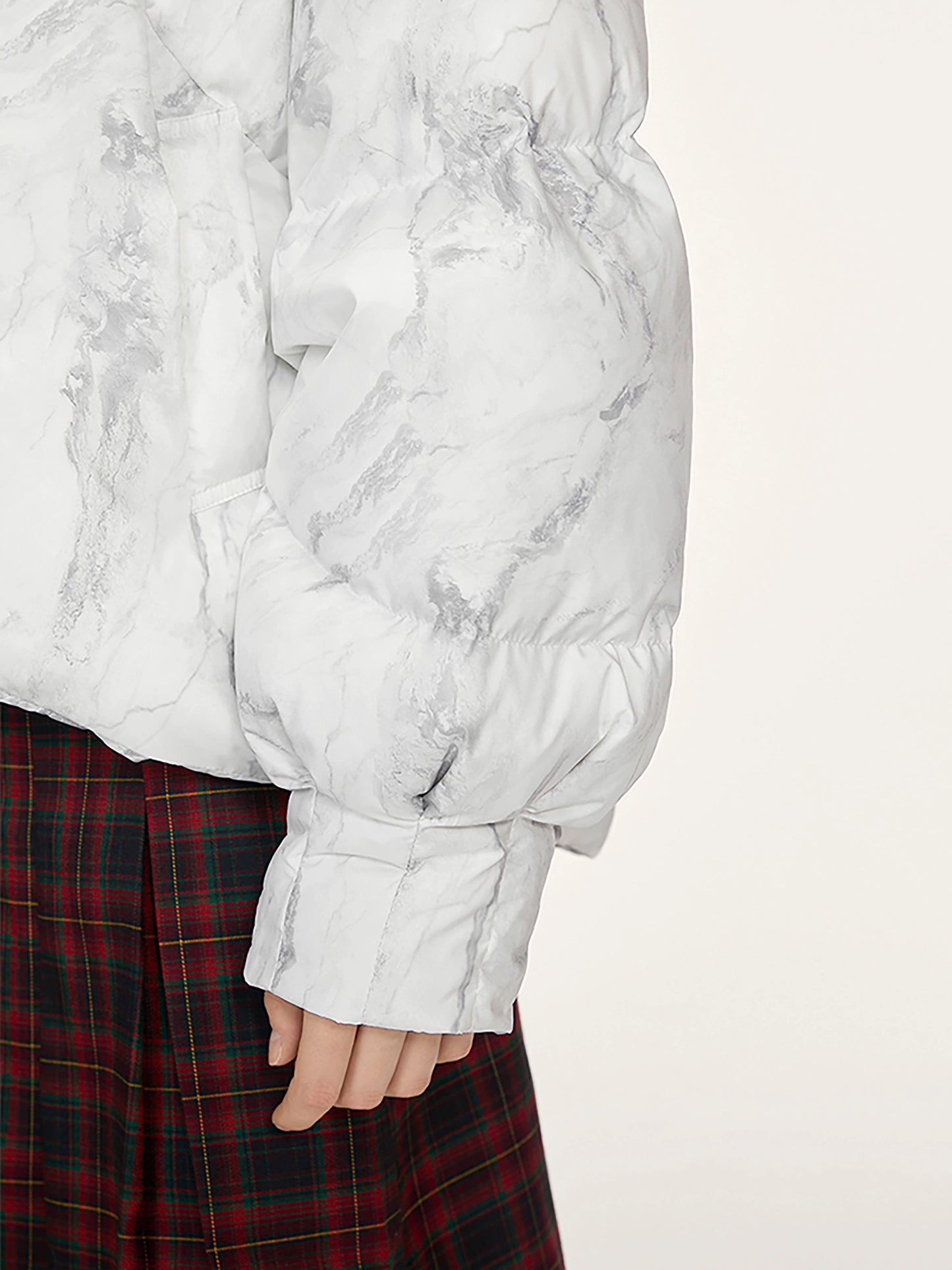 Thickened Tie-Dye Loose Down Jacket