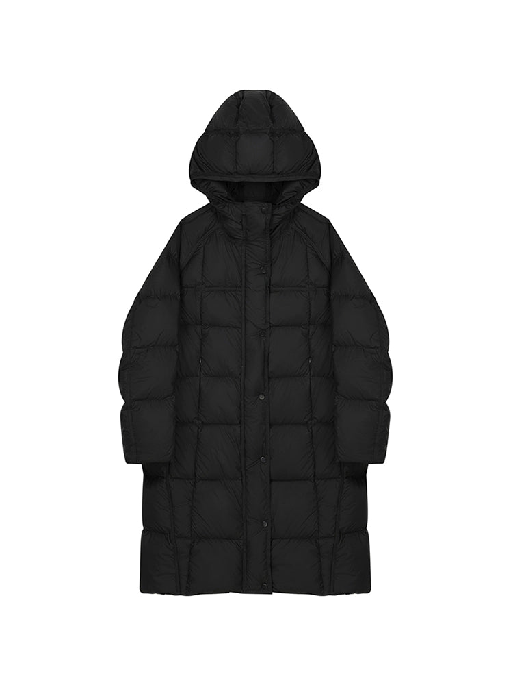 Medium-Length Hooded Bread Jacket