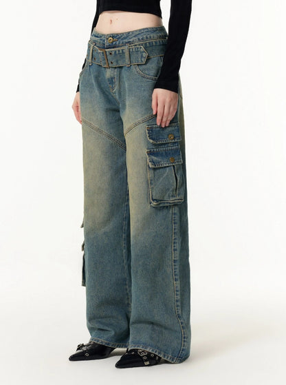 American Wash Cargo Jeans Pants