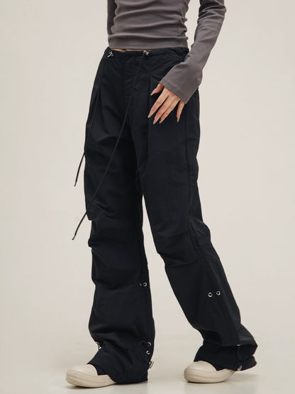 American Vintage Drawstring Bootcut Leg Pants