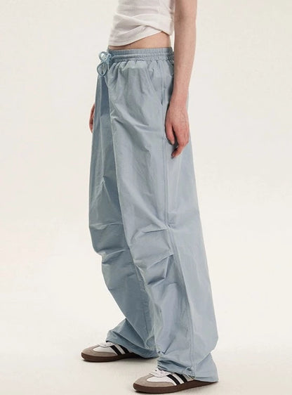 American loose straight cargo pants