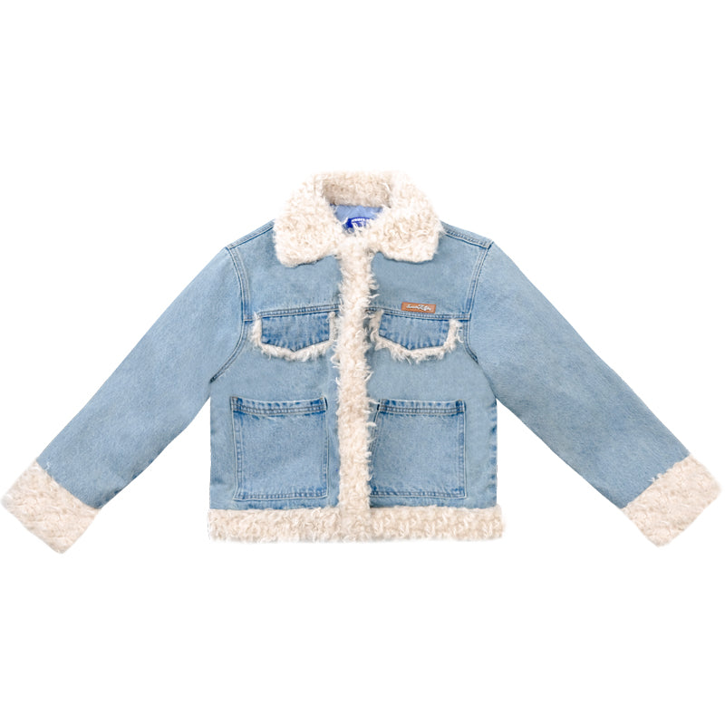 Thick Cotton Denim Coat