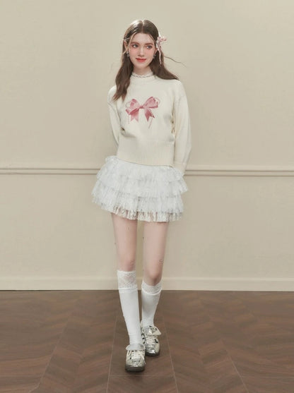 Bow Candy Sweater