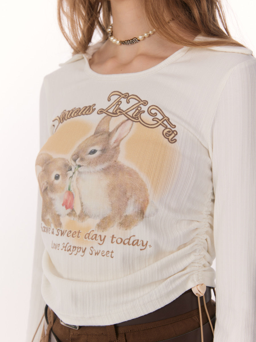 Rabbit Long Sleeve T-Shirts