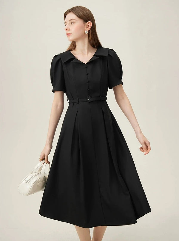 Origami Lapels Formal Occasion Dress