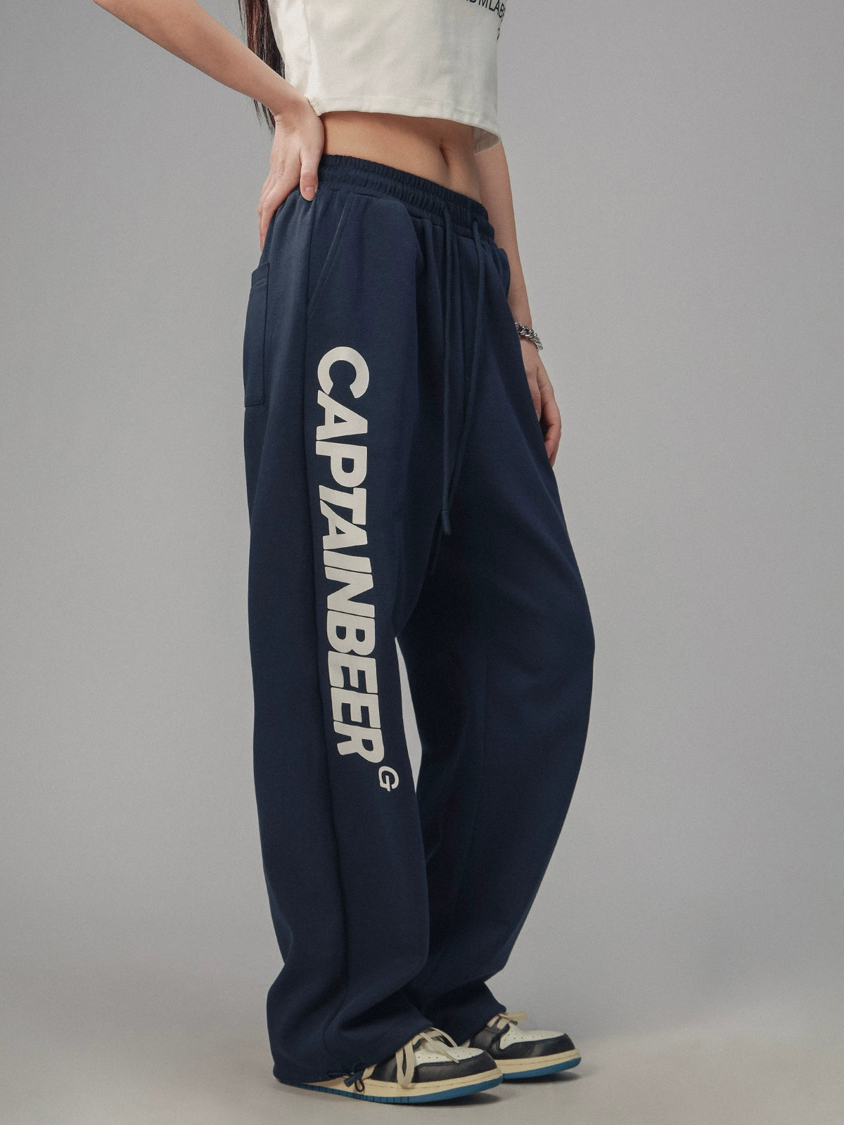 American Retro Hip-Hop Sports Pants Pants