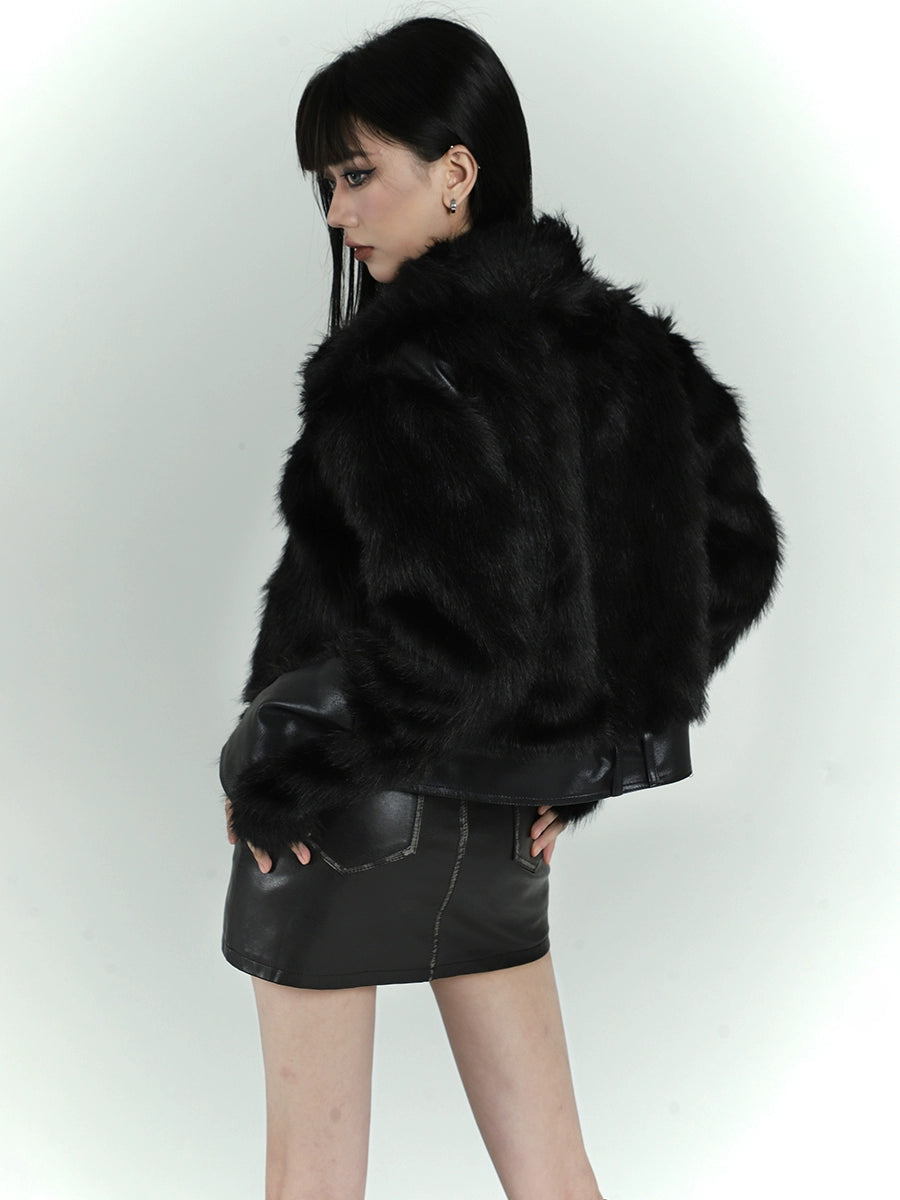 Imitation Fur Wool Lamb Jacket