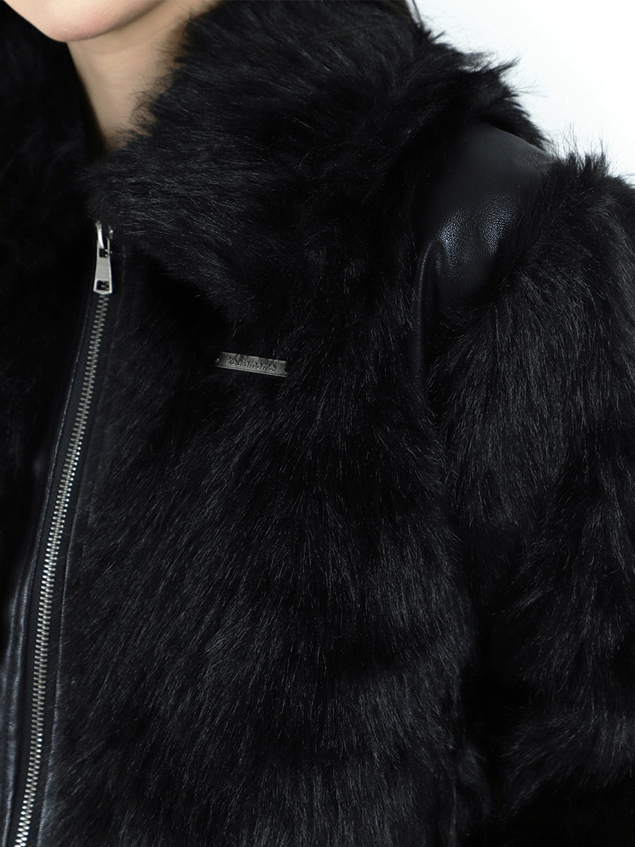 Imitation Fur Wool Lamb Jacket