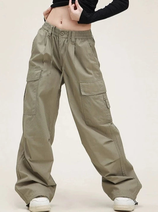 Maillard Straight-leg Loose Casual Pants