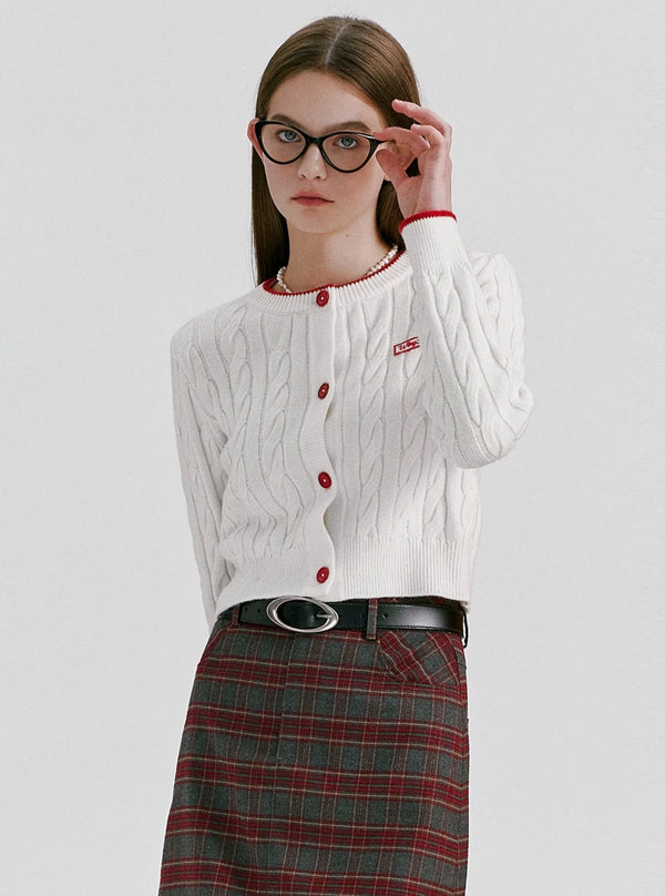 WhyBerry Knit Short Coat