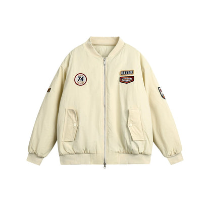 American Vintage Street Baseball Cotton Jacket