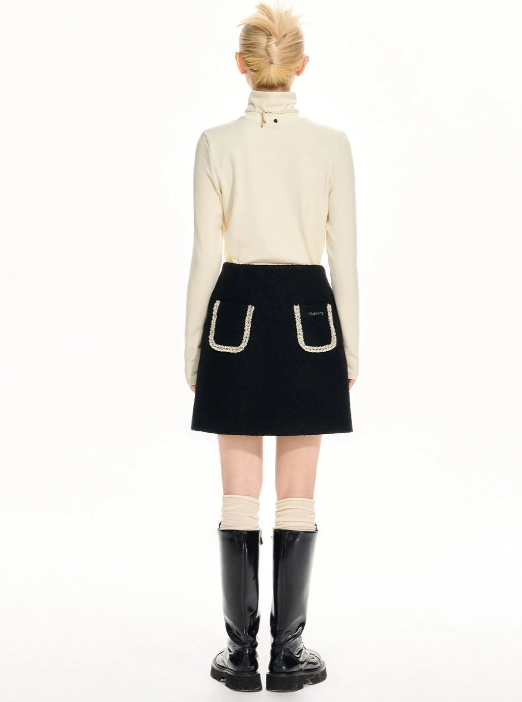 Fragrant Wool Skirt