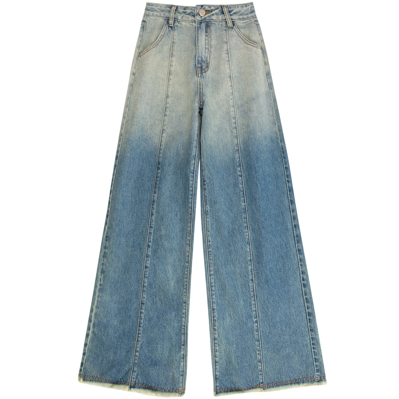 Gradient Denim Pants