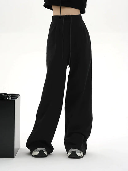 Waist Long Wide Leg Pants