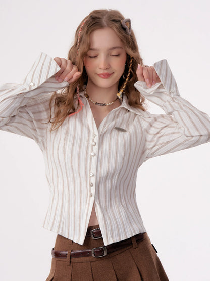 American Retro Stripe Shirt