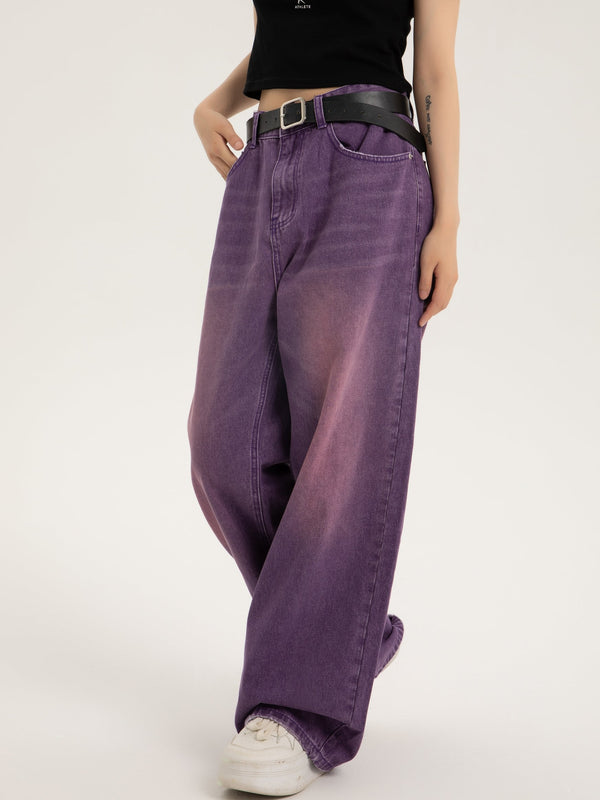 Vintage Loose Straight Wide Jeans