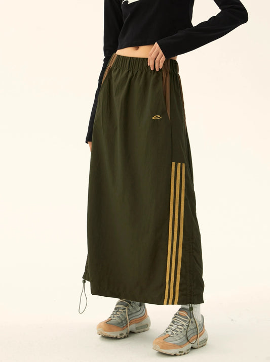 American retro A-line skirt