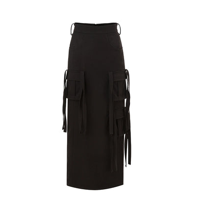 Belt Work Skirt