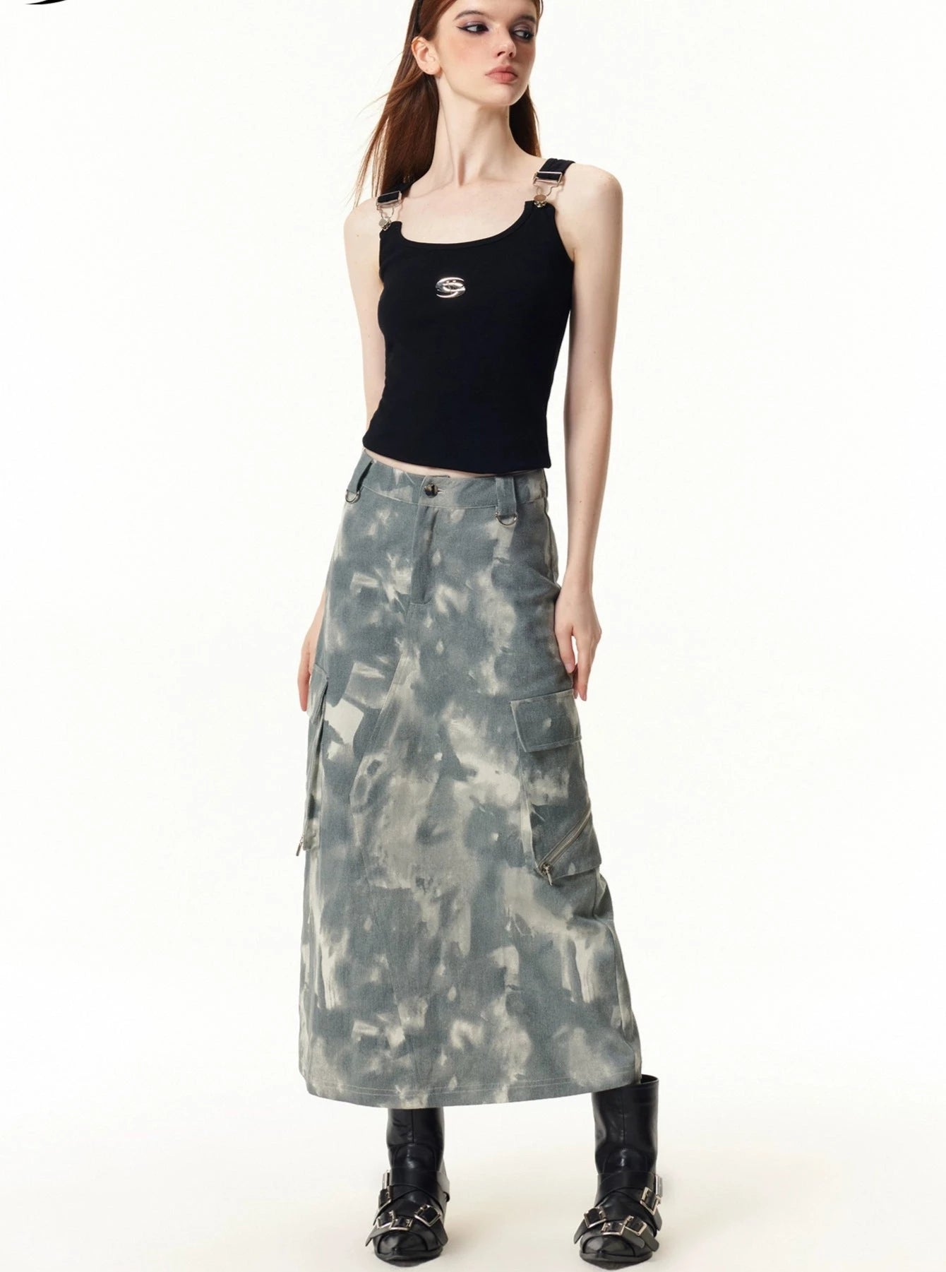 American Retro Cargo Skirt