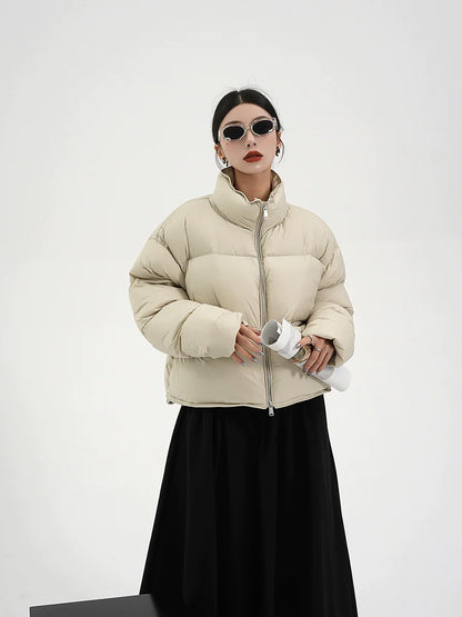 High Neck Volume Down Jacket