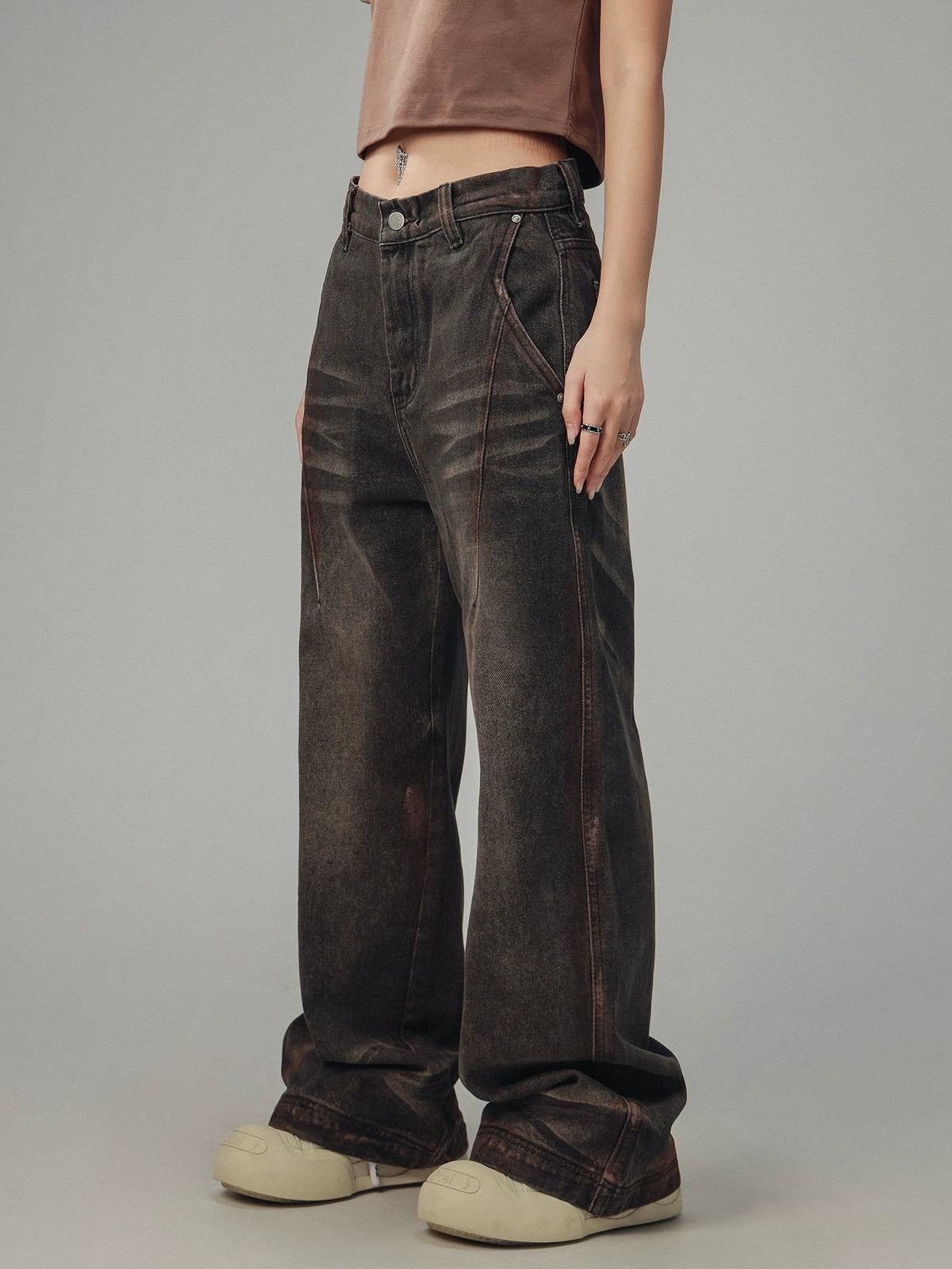 American Retro Whiskering Pants