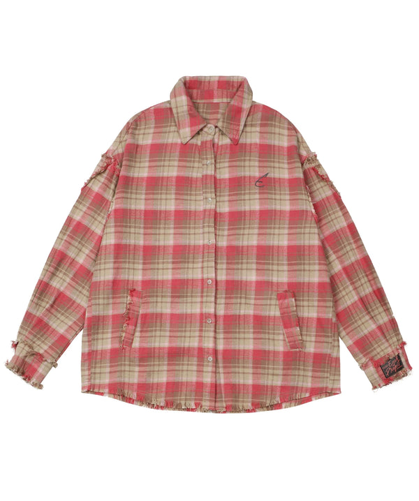 American vintage long sleeve shirt jacket