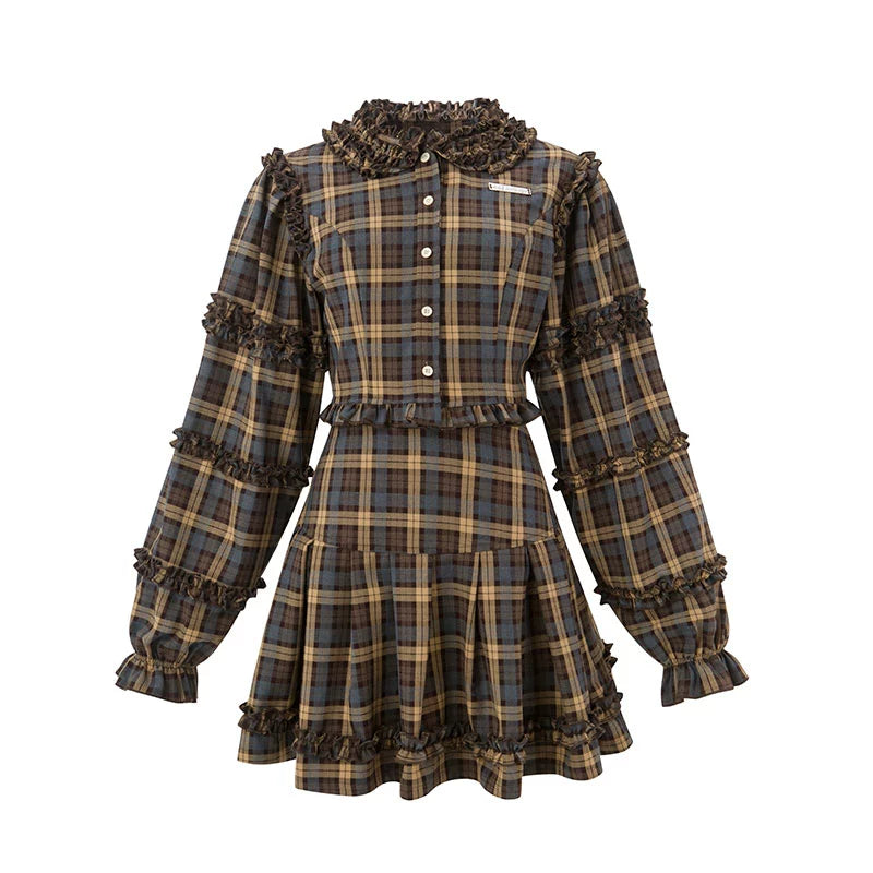 Vintage Plaid -Hemd