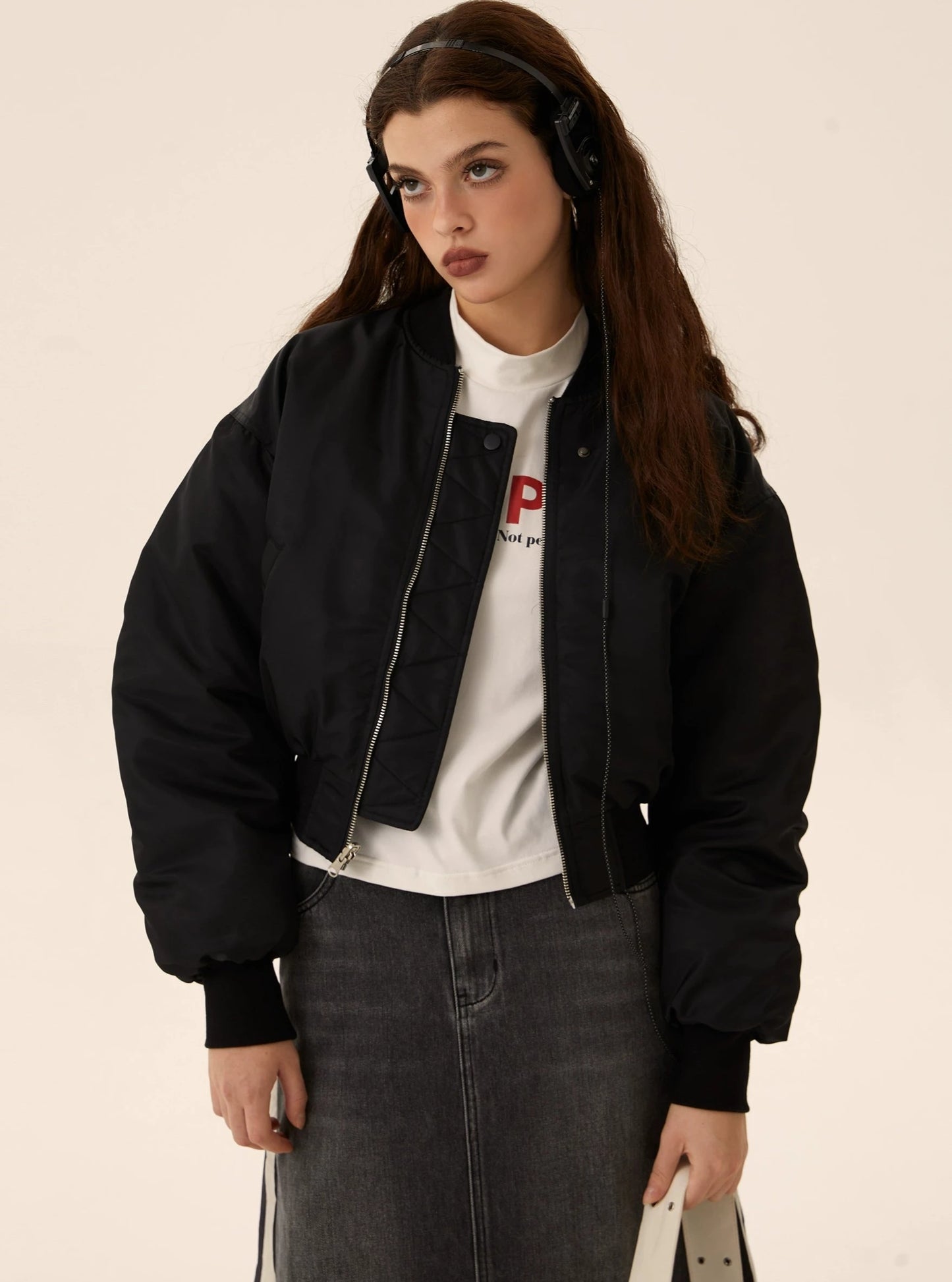 American short bomber jacket