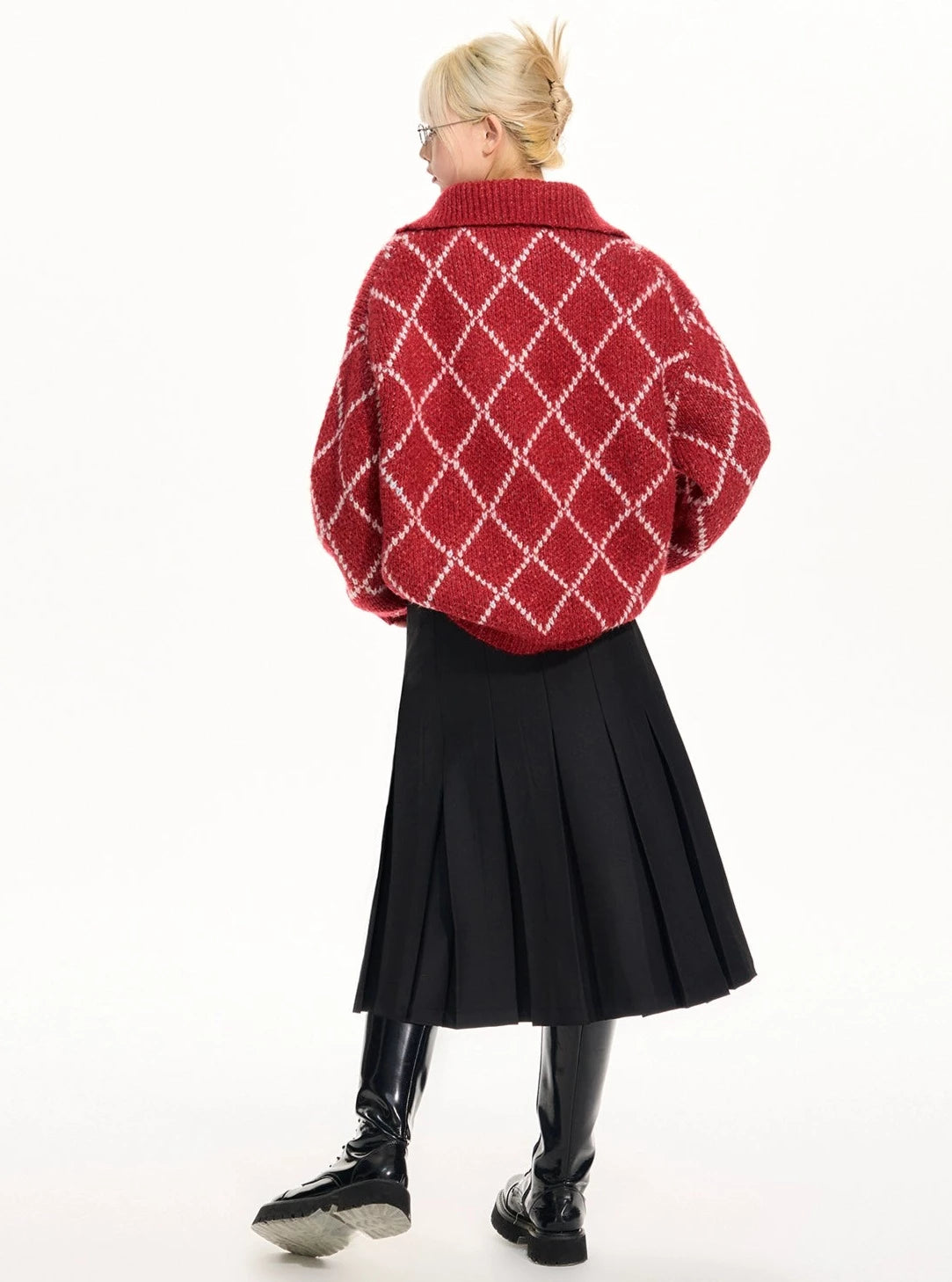 Retro Knitwear Sweater Coat