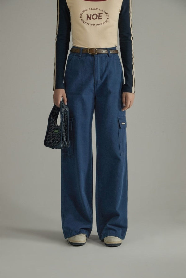 Multi-pocket casual cargo pants