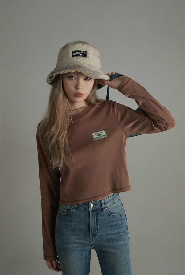 Label Point Casual Tops