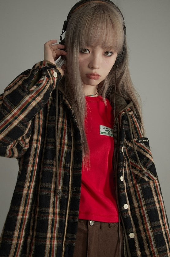 Label Point Casual Tops